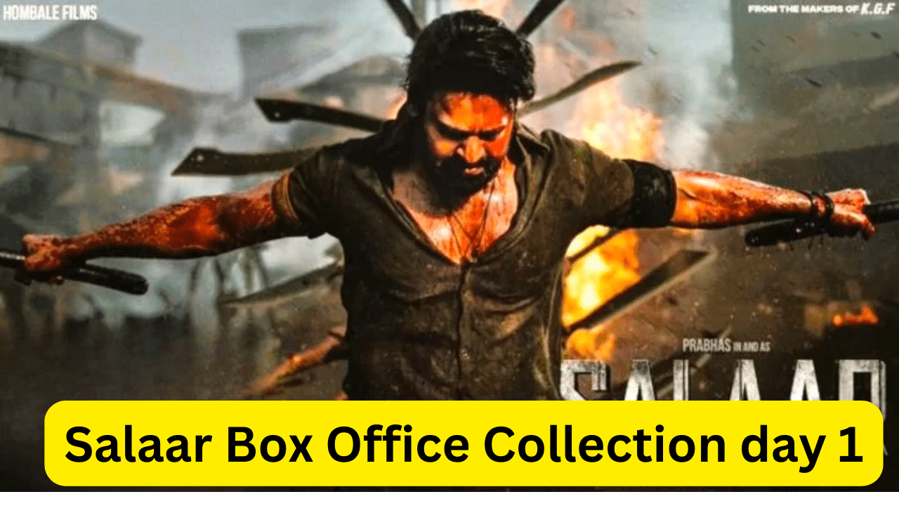 Salaar Box Office Collection day 1