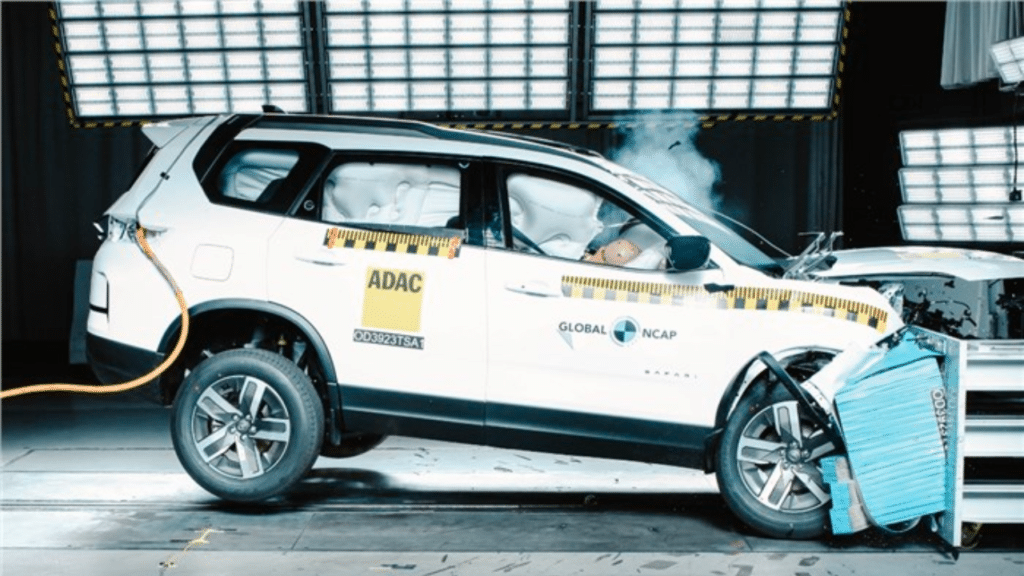 Safety Rating of Tata Harrier And Safari