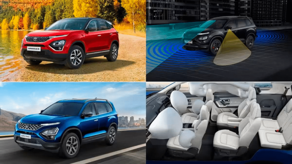 Safety Rating of Tata Harrier And Safari