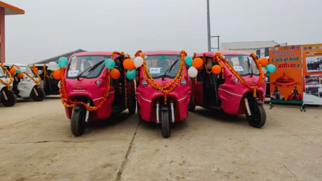 Uber Launches EV Auto Services at Ayodhya Ram Mandir